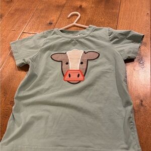 Busy bee smocked shirt size 6 short sleeve